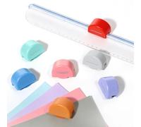 Taglierina per carta 7 in 1 con lama, strumento multiuso per scrapbooking, con sette bordi di taglio