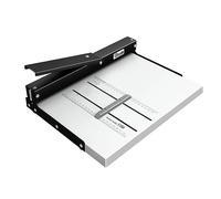 Taglierina per carta con ghigliottina, Macchina piegatrice manuale for documenti, biglietti, foto, inviti, formato carta A3, A4, A5, linea di piegatura 351 mm, capacità carta 450 g
