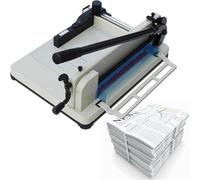 taglierina per carta, Lama da taglio for impieghi gravosi: taglia fino a 400 fogli di carta spessi a 4 cm, ideale for l'ufficio, la casa e scuola