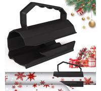 Taglierina per Carta Regalo, Taglierina per Carta da Imballaggio con Manico, Taglierina per Carta per Natale, Wrapping Paper Cutter, Taglia Carta Tubolare, Per Carta Regalo, Regalo di Natale