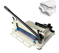 Taglierina per carta resistente, tagliacarte industriale con protezione di sicurezza, blocco lama e pannello di marcatura delle dimensioni, spessore di taglio 40 mm, per uso ufficio e scuola