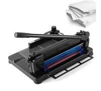 Taglierina per carta resistente, tagliacarte industriale con protezione di sicurezza, blocco lama e pannello di marcatura delle dimensioni, spessore di taglio 40 mm, per uso ufficio e scuola