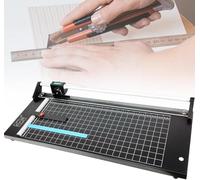 taglierina per carta, Taglierina for carta da 24' Robusta struttura in acciaio e lame affilate for una protezione sicura della, con griglia guida di taglio trasparente