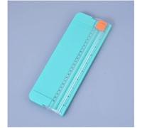 taglierina per carta, Taglierina for carta, forbice for foto, portatile, piccola, manuale, formato A4, taglierina for etichette di fatture domestiche(Green)