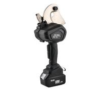 Taglierina Per Cavi Tagliacavi elettrico a cricchetto idraulico da 50 mm, 65 mm e 75 mm, con 2 batterie rimovibili, per lavori elettrici, posa.