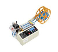 Taglierina per cinghie, 400 W, 0-450 ℃, taglio a lama calda e fredda | Display LCD, 110 pezzi/min, taglierina regolabile per nastro, cerniera, nastro in nylon