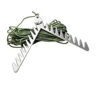 Taglierina per da lago, efficiente, con corda da 20 metri, per rimuovere l' 'acqua, per barche, canoe, pesca, pulizia laghi, stagni, cortili, piscine, pulizia esterna