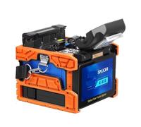 Taglierina per fibre ottiche, Giuntatrice automatica for fibre ottiche A-88S con touch screen, 6 motori, kit di utensili VFL,Strumento per spelatura