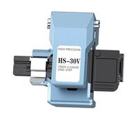 Taglierina per fibre ottiche, HS-30V Taglierina for fibra ottica ad alta precisione completamente automatica in un unico passaggio Taglio a freddo e a caldo,Strumento per spelatura(HS-30V and blade)