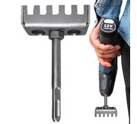 Taglierina per fori quadrati - Oscillante per impieghi gravosi, set di lame affilate, impugnatura antiscivolo, taglio rapido e pulito | professionale per ritaglio di scatole elettriche per proget