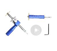Taglierina per il posizionamento dei tubi interni Kit da taglio per tubi interni regolabile da 6-105 mm Asta di collegamento da 1/4 pollici Adatta per trapano elettrico