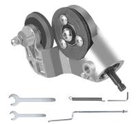 Taglierina per lamiera Attacco per trapano elettrico Cesoie per trapano elettrico Roditrice per acciaio, rame, alluminio e altre piastre sottili