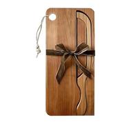 Taglierina per pane Taglierina a forma di acciaio inossidabile Set di taglieri per il pane in legno Materiale durevole e Adotta un design del bordo di taglio morbido Fissaggio sicuro Facile