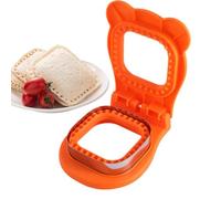 Taglierina per panini per bambini, per biscotti, fai da te, pane e pancake | Sandwich Sealer Cookie Shapers Pane Pancake Maker per bambini Lunchbox Snack Preparazione Lunch Box Pasto Preparazione Picn