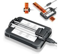 Taglierina per Pellicole da 35 Mm, Taglierina per Pellicole con Retroilluminazione a LED per Pellicole da 35 Mm e 120 Negativi di Medio Formato, Luminosità Regolabile su 11 Livelli