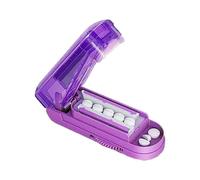 Taglierina per pillole per piccole pillole - Taglierina per compresse Splitter per pillole | Taglierina per farmaci | Taglierine professionali regolabili in acciaio inossidabile per tagliare