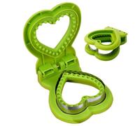 Taglierina per sandwich e sigillante, tagliabordi per sandwich | Taglierina per colazione a forma di cuore in acciaio inox | Taglierina per biscotti e sigillanti per la colazione