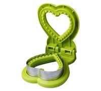 Taglierina per sandwich, taglierina per il pranzo, taglierina per la colazione a forma di cuore in acciaio inox - Tagliapasta e sigillante per la colazione