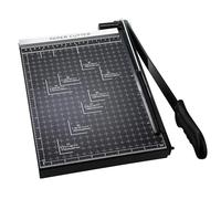Taglierina professionale per foto, carta, cartone, formato A4, nero