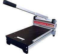 Taglierina professionale per pavimenti in laminato/vinile resistente da 33 cm per pavimenti ingegnerizzati, laminati, H/MDF, LVP/T, VCT, SPC, WPC, PVC, rivestimenti e altro ancora; fino a 17 mm di