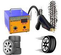 Taglierina Professionale Pneumatici 1000W Con Sis-tema Riscaldamento Lame, Profondità Regolabile, Lame U/V Incluse, Per Pneumatici Auto, Camion, Veicoli