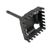 Taglierina Quadrata - a Campana Oscillante, Cassetta Utensili Elettrica Rettangolare, Strumento Di Taglio Ergonomico, Lama Di Mortaatura Di Alta Precisione | Per I Lavori Di Costruzione Di Menui