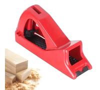 Taglierina rapida per cartongesso, pialla manuale in gesso, pialla per cartongesso, bordatrice per cartongesso rosso in ABS per interni ed esterni, utensili manuali leggeri per smussare cartongesso