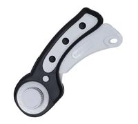 Taglierina rotante | Taglierina rotante in tessuto 45 mm con manico ergonomico, accessorio di sicurezza con serratura per uomini e donne mancini destri