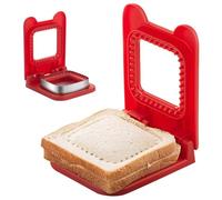 Taglierina Senza Crosta Sandwich - Taglierina per Pranzo | Cookie Bread Pancake Maker Cookie Bread Pancake Maker, Home made Sandwich Press Stampo, PER BOX LUCABILE