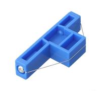 Taglierina smussata per modellazione dell'argilla con struttura in acciaio inossidabile, design leggero e portatile per un taglio preciso ad angolo a 30, 45, 60 gradi (piccolo)