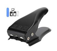 Taglierina universale per schede SIM, 3 in 1 / Standard Sim/Micro Sim/Nano SIM Card Cutter con 3 adattatori SIM + 1 perno di espulsione della scheda SIM,per per per, ecc.