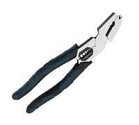 Taglierine a filo | 9 In 1 Multi Function Pieghevole Crimper | High Carbon Steel Cutting Pieghevole | For Electrician Stripping Crimping Cutting Home Repair