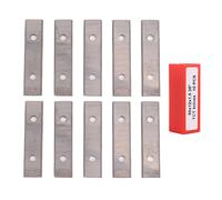 Taglierine Inserto Acciaio al Carbonio Doppio Bordo Design Elegante Confezione D