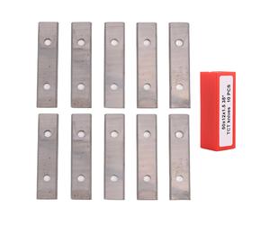 Taglierine Inserto Acciaio al Carbonio Doppio Bordo Design Elegante Confezione D