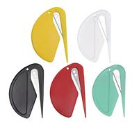 taglierino, coltello multiuso, coltello taglierino, taglierina per buste con lama di rasoio di sicurezza nascosta, tagliacarte retrattile, tagliacarte per donne e uomini e lavoro domest