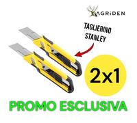 Cutter 266 stanley mm 18 + lame 2 stht10266-1 (12 pezzi) Stanley