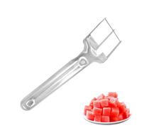 Taglierino per Anguria,Impugnatura Ergonomica Antiscivolo Portatile - Per Cucina, Scoop per Frutta - Ideale per Melone, Ananas, Casa, Campeggio, Grigliate, Picnic, Feste