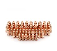 Taglio al plasma, 60 pezzi PT-80 PT80 IPT-80 Elettrodo for torcia da taglio al plasma 1,3 mm,0,2 Punte 52558 51311.13 Ugelli for Parti for saldatura(1.2mm)