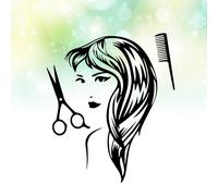 Taglio di Barber Stylist Beauty Salon Design Decal Sticker Wall Vinyl