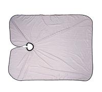 Taglio di capelli tintura di tintura di tessuto parrucchiere Apron (Marrone)