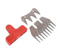 Taglio di Pecore o Capre da Parte di Acciaio Professionale, S e Lama - 9 Denti Derificati e 4 Denti Sostituzione