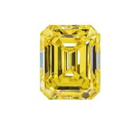 Taglio eccellente della pietra preziosa sciolta della moissanite del taglio dello smeraldo 0.5Ct-3Ct che passa il tester del diamante per la fabbricazione di gioielli su ordinazione, D-VVS1-2ct-GRA