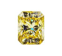 Taglio eccellente della pietra preziosa sciolta della moissanite del taglio dello smeraldo 0.5Ct-3Ct che passa il tester del diamante per la fabbricazione di gioielli su ordinazione, D-VVS1-3ct-GRA