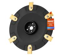 Taglio efficiente: piatto tagliaerba robot + 6 lame di ricambio compatibili con Husqvarna G3-P15, Automower 305, 310, 315, 315x, 405, 410, 415x, 435, 535 AWD