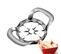 Taglio Frutta E Affetta Frutta,Tagliaverdure 2 In 1 Ergonomico da 8 e 12 Fette | Attrezzo Taglia Ananas | Per Cucina Casa Preparazione Pasti Cottura Ananas Pere