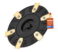 【Taglio più efficiente】 Disco lama 6 pezzi, compatibile con Gardena Sileno City 400/600, McCulloch Rob S400/S500/S600/S800, accessorio per tosaerba robot