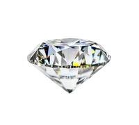 Taglio rotondo 0.1CT-12CT di colore VVS1 della pietra D della moissanite per la fabbricazione del regalo dei gioielli, 9.5mm-3.5ct-GRA