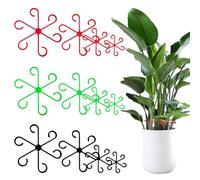 TAGOQUEN 12 Pezzi di Supporto per Piante,Sostegno per Piante,Supporto Piante Monstera,Bastone per Piante Rampicanti, Pieghevole per Monstera, Alocasia, Pomodori, Ortensie