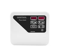 Tagowao Controllo sauna 3 - 9 kW, regolatore esterno digitale per sauna, controllo della temperatura regolabile 40 - 105 °C, montaggio a parete e 2 modalità di funzionamento, colore crema + nero