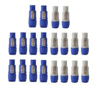 Tagtight 20 PZ NAC3FCA NAC3FCB Spina Speakon Connettore Powercon A 3 Pin 20A 250 V Connettore di Alimentazione CA Blu e Grigio Bianca